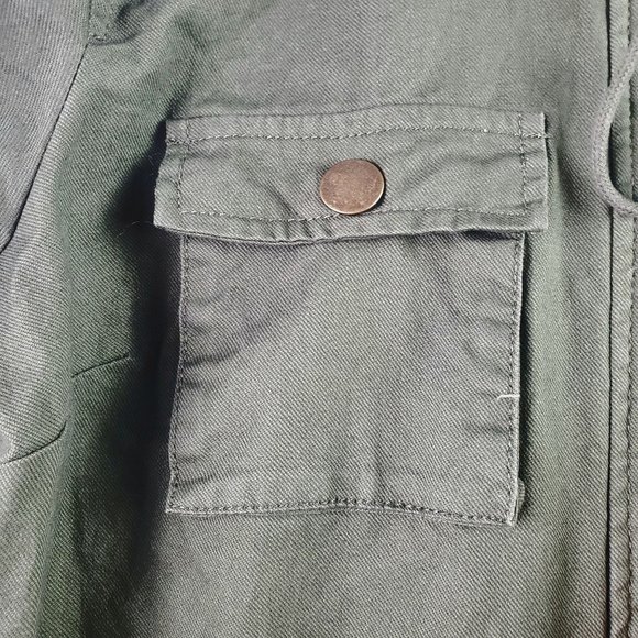 41 Hawthorn Chaplin Essential Hooded Anorak Cargo Jacket M - Picture 11 of 13